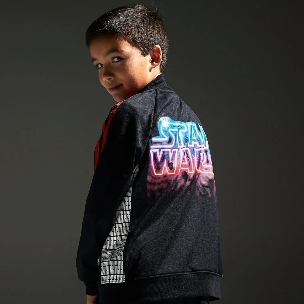 Disney Star Wars ''force In Training'' Track kids Jacket